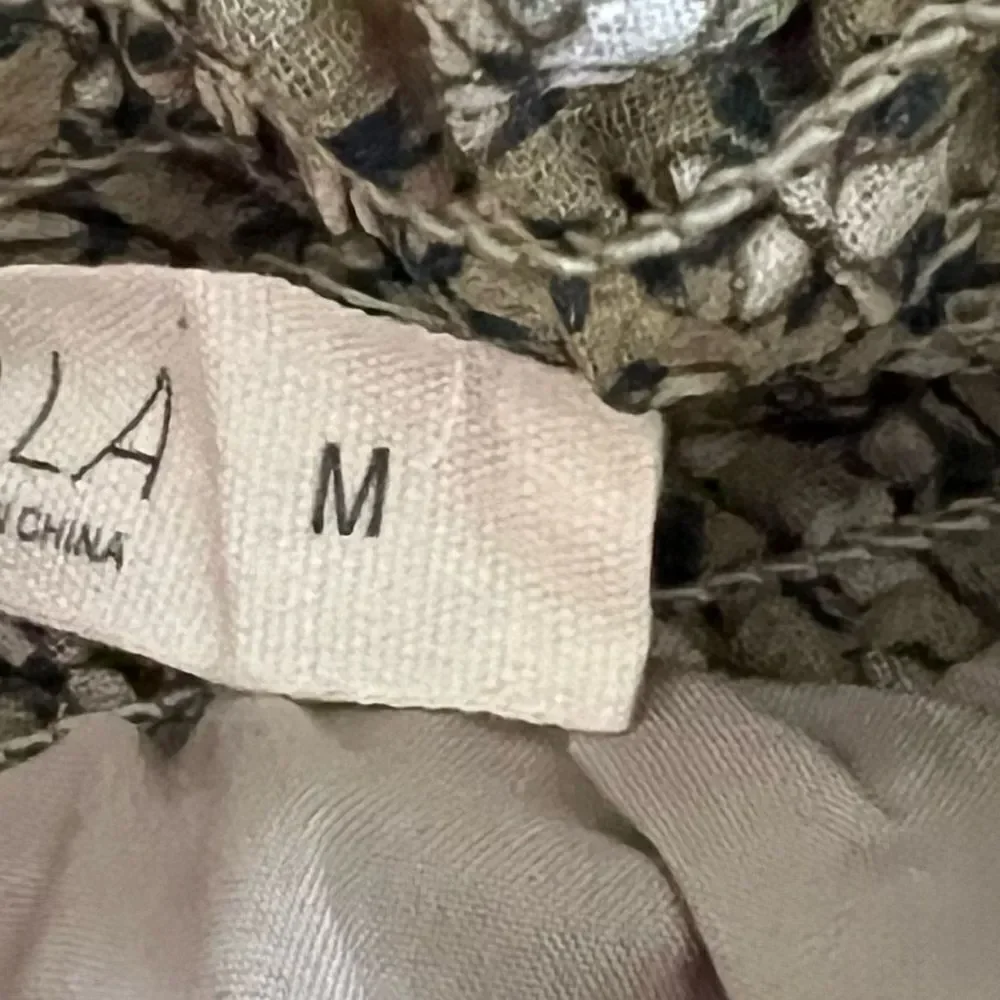 ILLA ILLA Maxi Strapless Green Dress size M